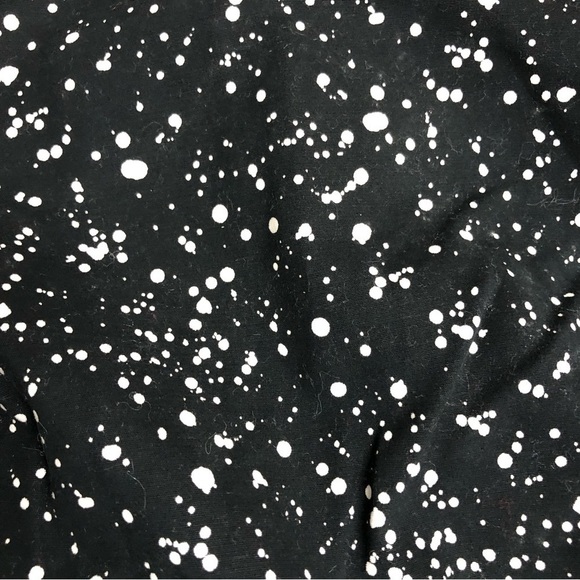 Kate Spade Saturday Black and White Fitted Mini Dress With Square Neckline - Picture 4 of 5